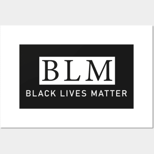 BLM: black lives matter Posters and Art